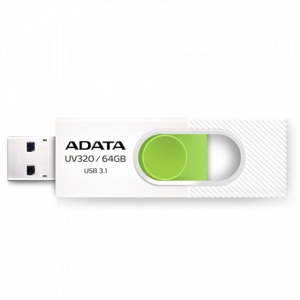 ADATA UV320 64 GB Pendrive USB 3.1 Biało-Zielony